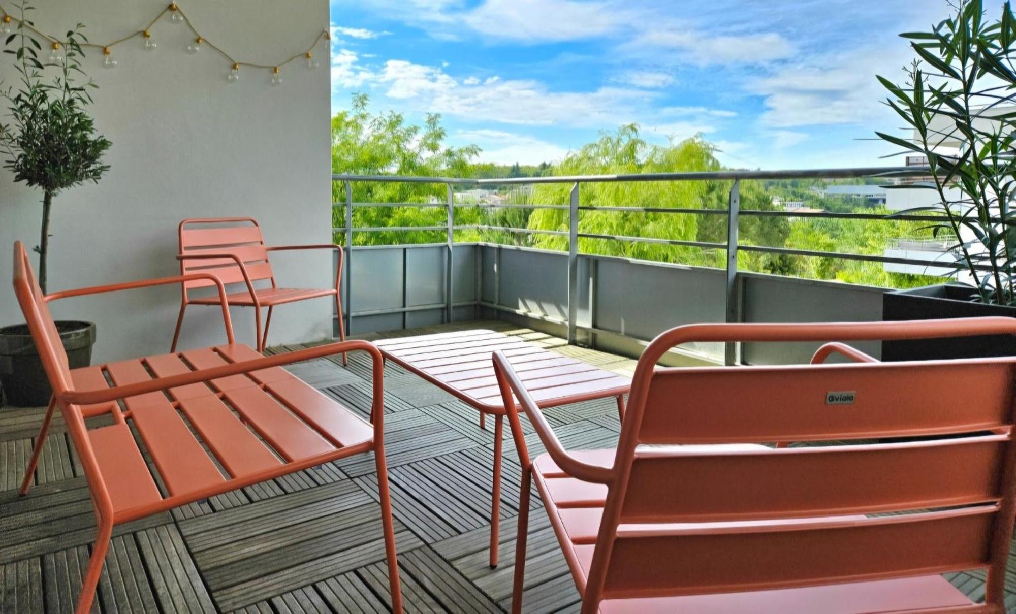 T3 Universites & Hospitals - Havre De Paix Pres Toulouse - Parking - Terrasse Exterior photo