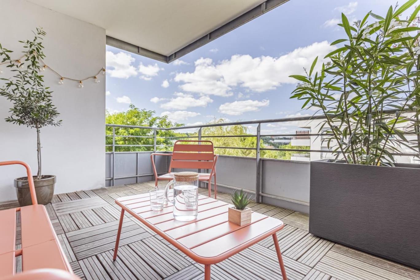 T3 Universites & Hospitals - Havre De Paix Pres Toulouse - Parking - Terrasse Exterior photo